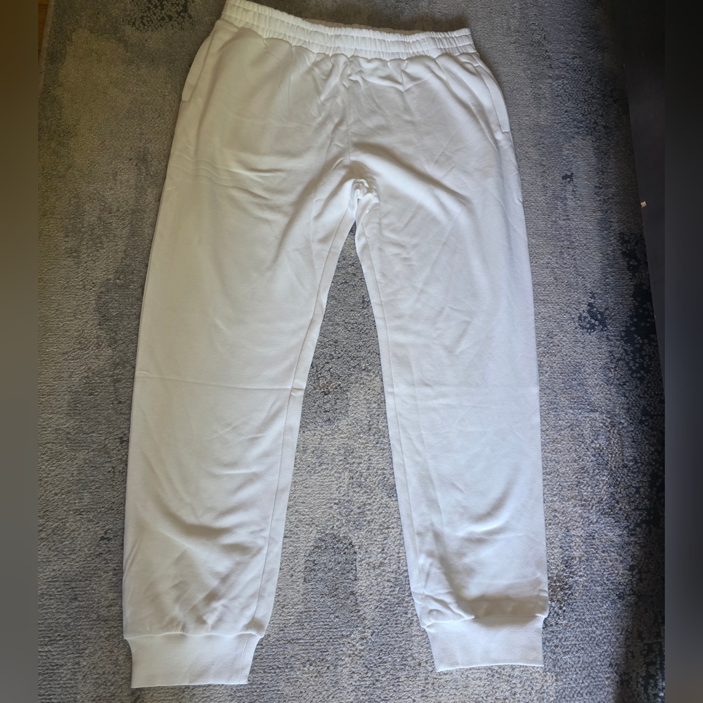Naked Wardrobe Cream Jogger Pants